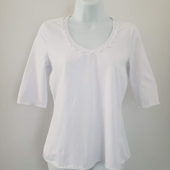 Armani Collezione white blouse,size 8 - Picture 2 of 13